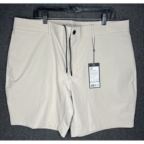Evolution Other - Western Rise Evolution Shorts 7" Inseam Sand Color Men's Size 40 Stretch